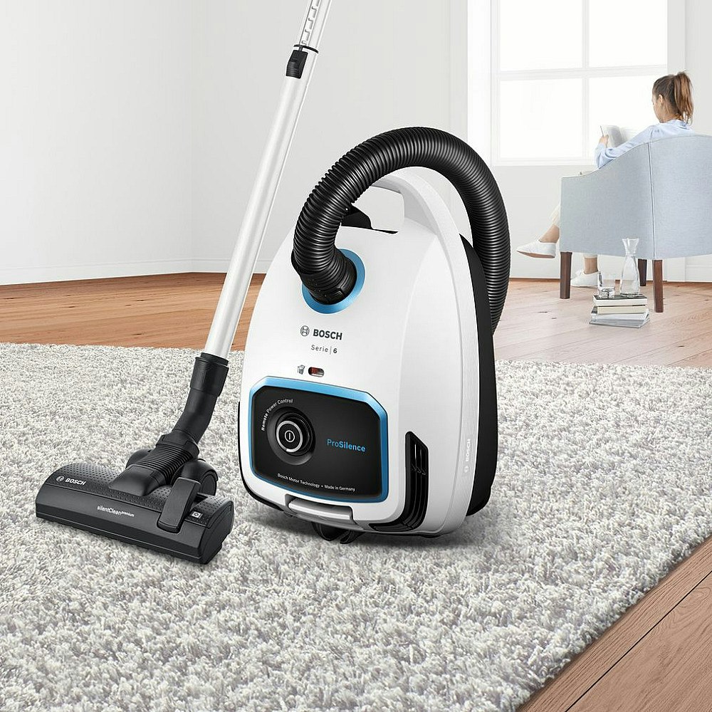 Bosch Serie | 6 BGB6SIL1 ProSilence Dammsugare 4liter Vit