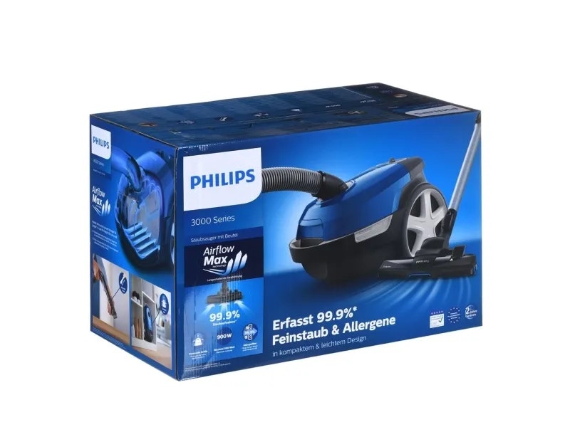 Philips 3000 Series XD3110 Dammsugare 3liter Mörk royal blå
