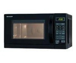 Sharp R-642(BK)W Mikrovågsugn med grill fristående Svart