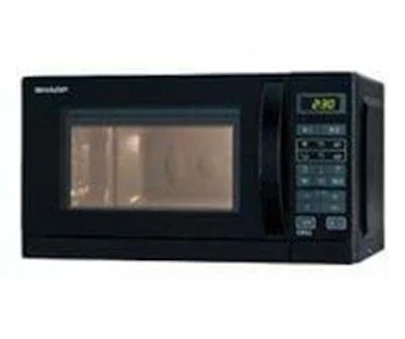 Sharp R-642(BK)W Mikrovågsugn med grill fristående Svart