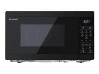 Sharp YC-MS02E-W Mikrovågsugn Svart