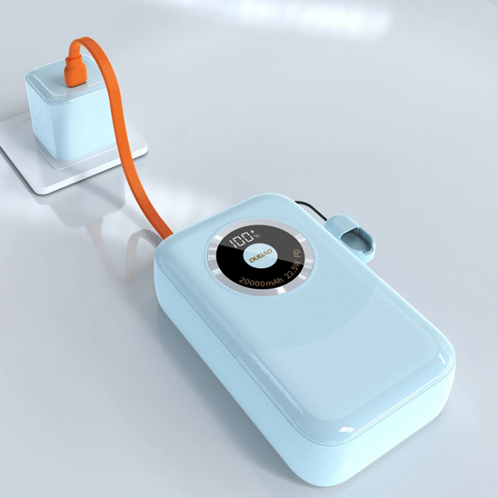 Dudao Powerbank 20000 mAh 22.5W K21Pro Mini Blå