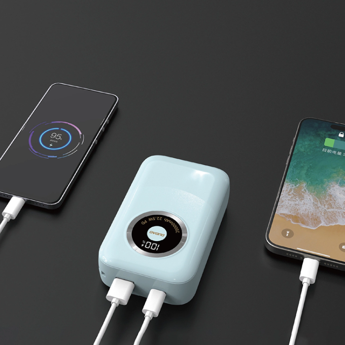 Dudao Powerbank 20000 mAh 22.5W K21Pro Mini Blå