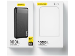 Dudao K18-1W Powerbank 10000mAh USB-A / USB-C / Micro USB Vit