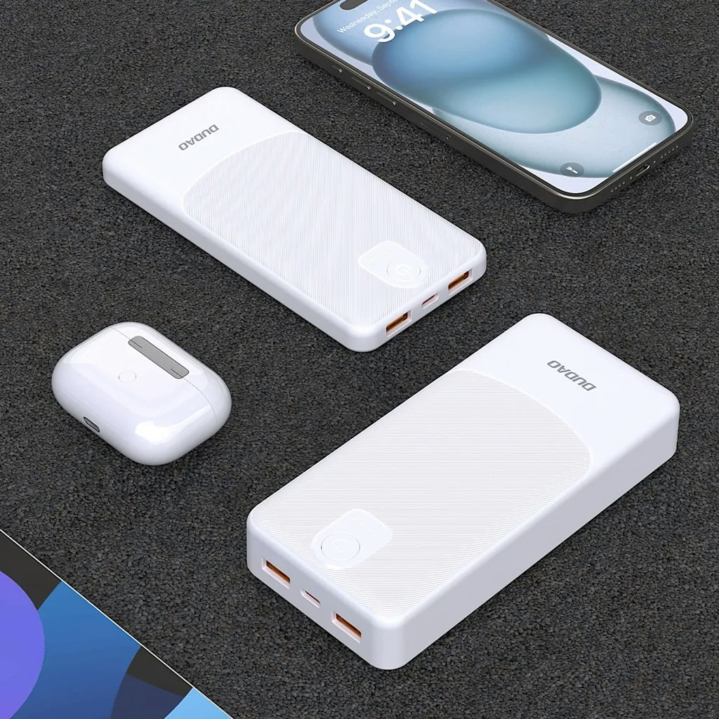 Dudao K10 Powerbank 10000mAh 2.4A 2 x USB-A Vit