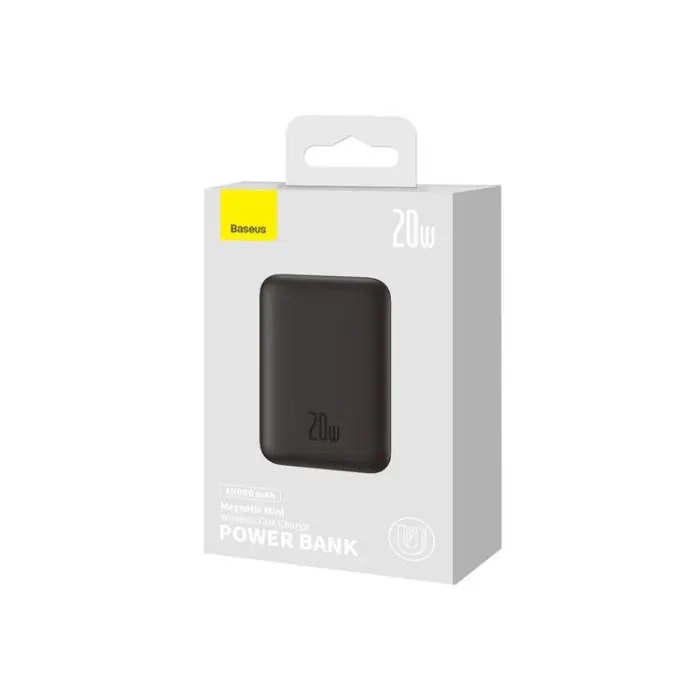 Baseus Mini Powerbank 10000mAh 20W Magnetisk Svart