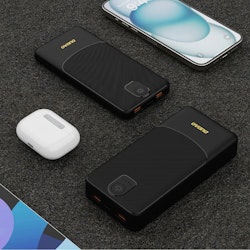 Dudao K10 Powerbank 10000mAh 2.4A 2 x USB-A Svart