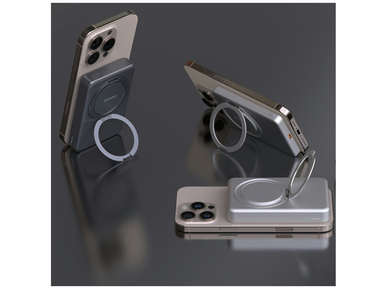 Dudao K28 wireless powerbank 10000mAh 20Watt Silver