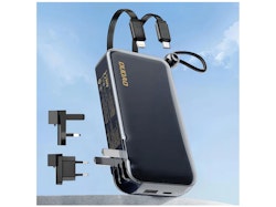 Dudao K25 2-i-1 Powerbank 10 000 mAh 20W Snabbladdning Grå