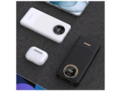 Dudao K12 Powerbank 10 000 mAh 22.5W Snabbladdning USB-A & USB-C Vit