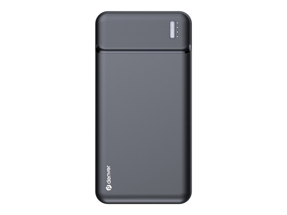 DENVER PBS-20007 Powerbank 20000 mAh 10W Micro-USB Svart