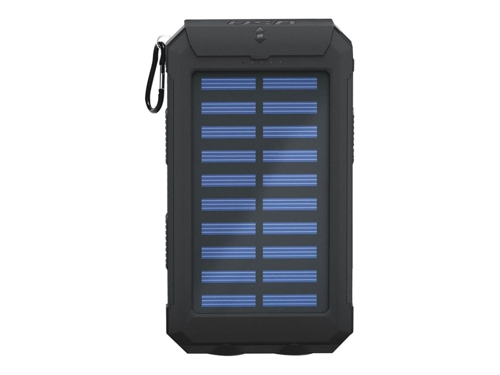 Goobay Outdoor PowerBank 8.0 Solcellsladdare 8000 mAh USB Svart