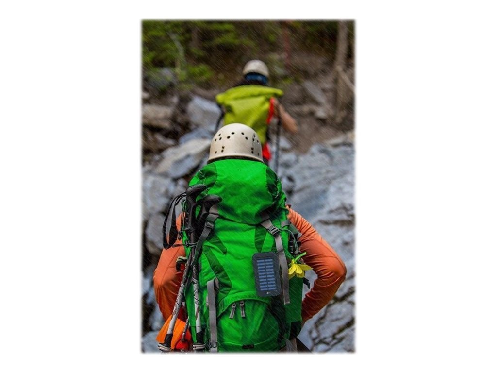 Goobay Outdoor PowerBank 8.0 Solcellsladdare 8000 mAh USB Svart