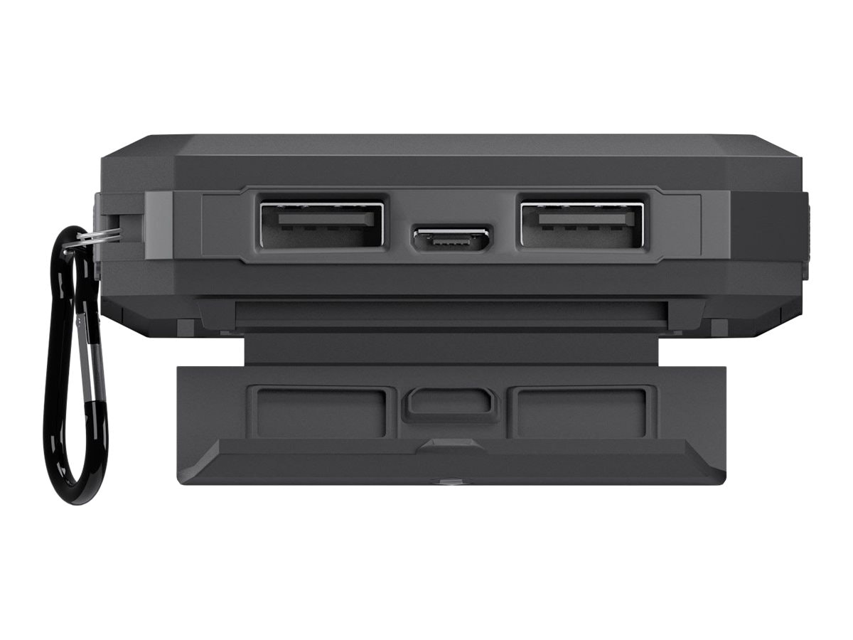 Goobay Outdoor PowerBank 8.0 Solcellsladdare 8000 mAh USB Svart