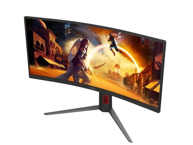 AOC G4 CU34G4 34" Wide Quad HD LED Böjd Gamingskärm
