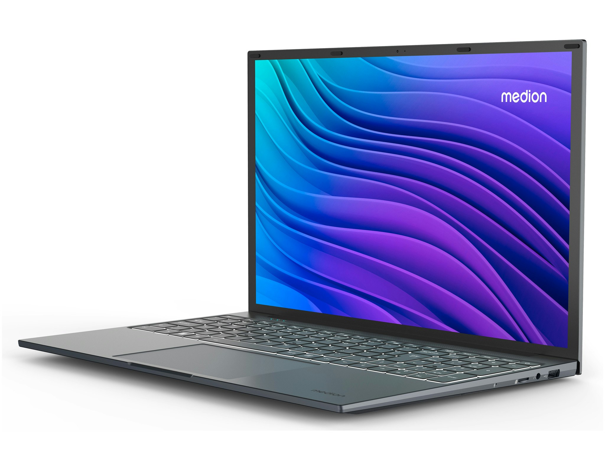 Medion Akoya E16433 MD62602 16" FHD+ i3-1215U 8GB 512GB Intel UHD Graphics Windows 11 Home
