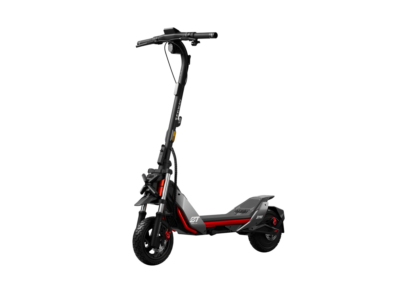 Segway Ninebot Kickscooter Zt3 Pro 25 km/t Röd/Svart
