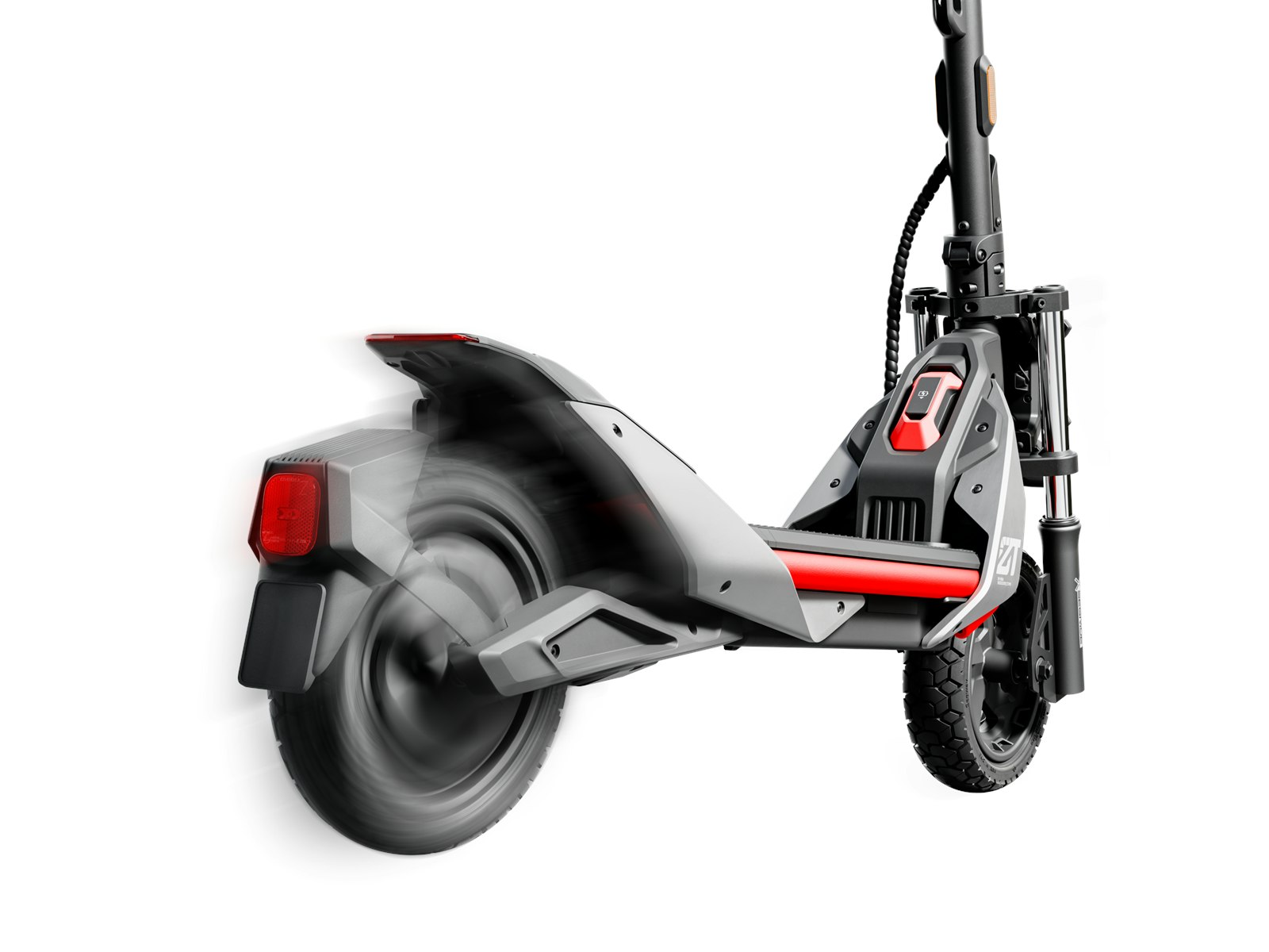 Segway Ninebot Kickscooter Zt3 Pro 25 km/t Röd/Svart