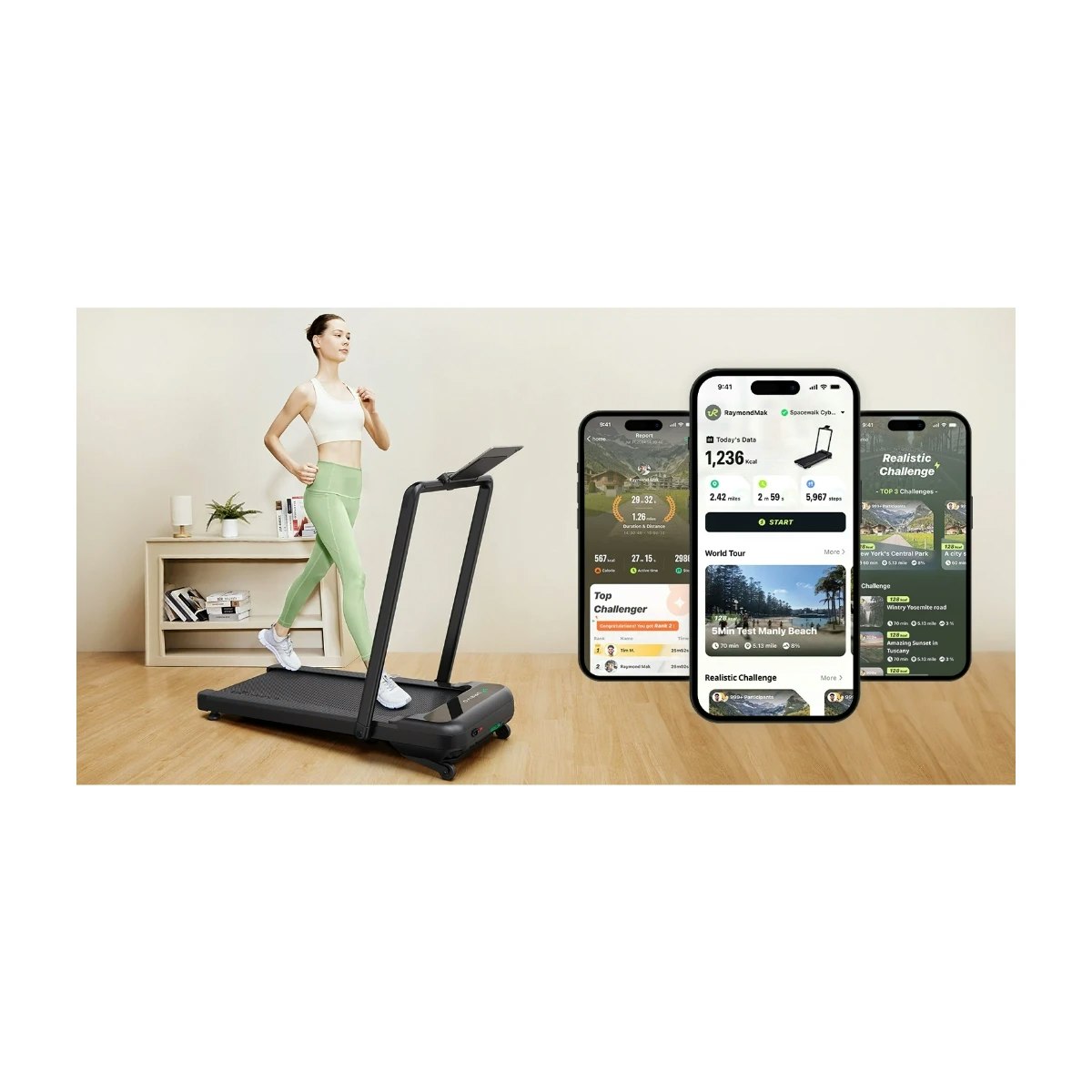 Urevo Strol 2S PRO Gåband/löpband