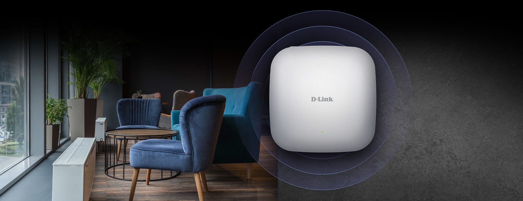 D-Link Nuclias Connect DAP-X2810 WIFI 6 Trådlös Accesspunkt Vit