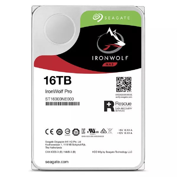 Seagate IronWolf Pro 16TB 3,5"" NAS HDD