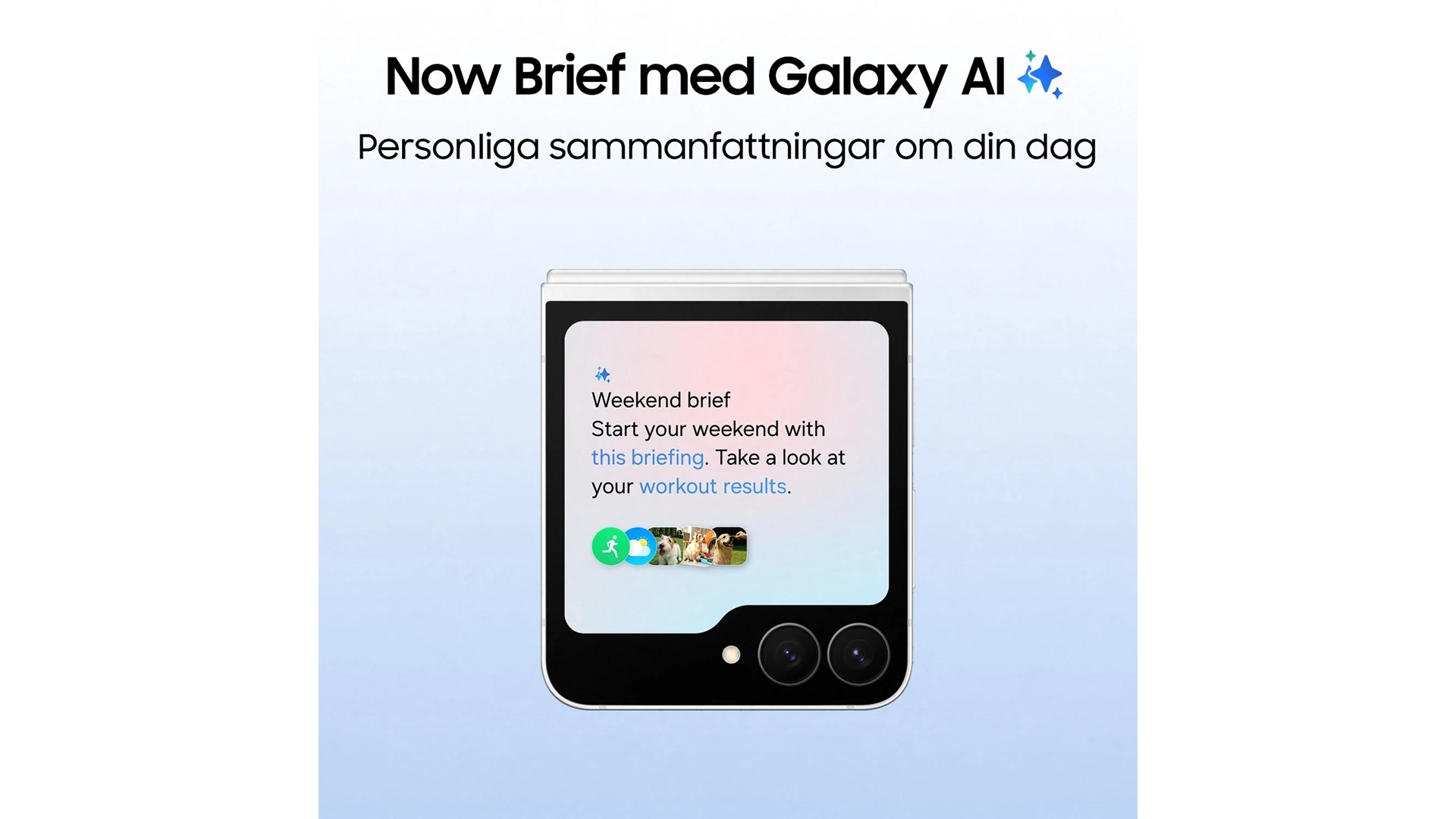 Samsung Galaxy Z Flip7 FE 8GB 256GB Svart