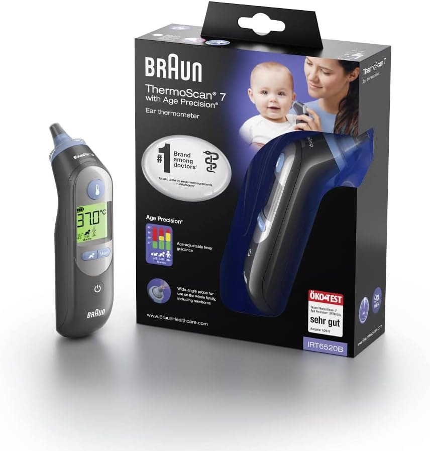 Braun ThermoScan 7with Age Precision® Örontermometer