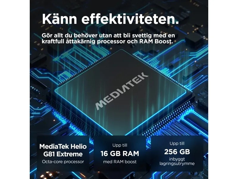 Motorola Moto G05 4G 4GB128 GB Blå