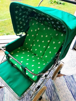 Förbeställd Retrovagndyna dubbelvagn