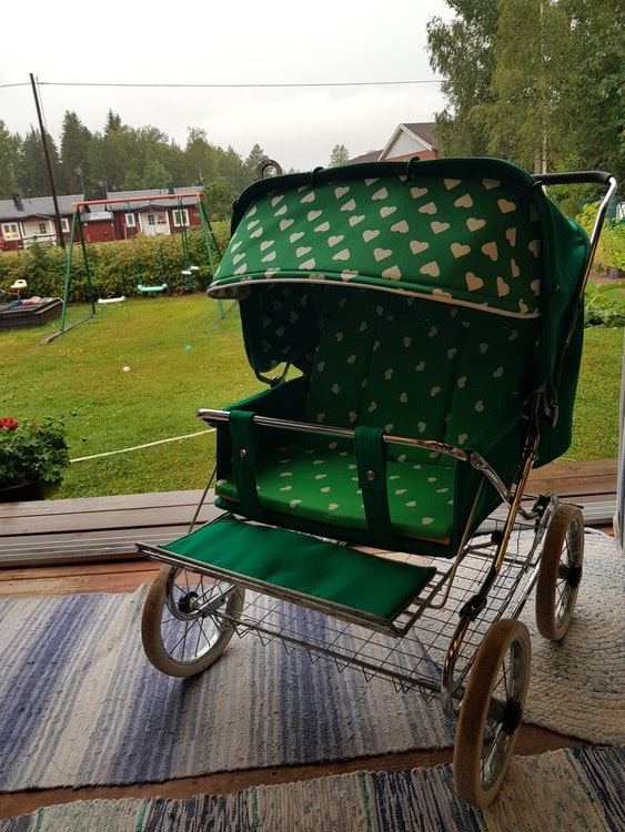 Förbeställd solkeps DUBBELVAGN