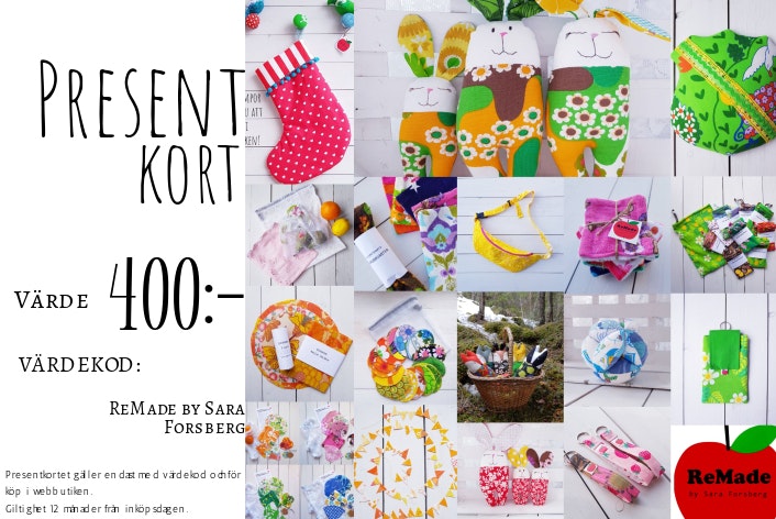 Presentkort 400