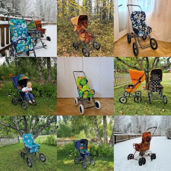 Förbeställd Sulkyklädsel