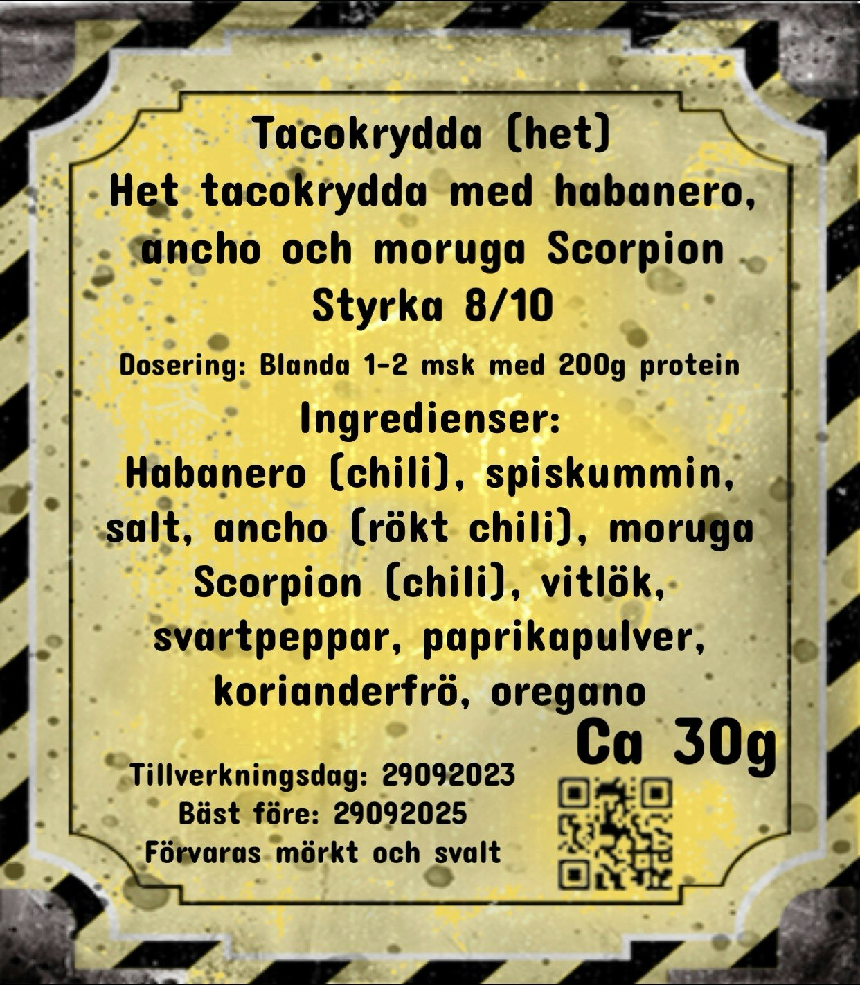 Tacokrydda (het)