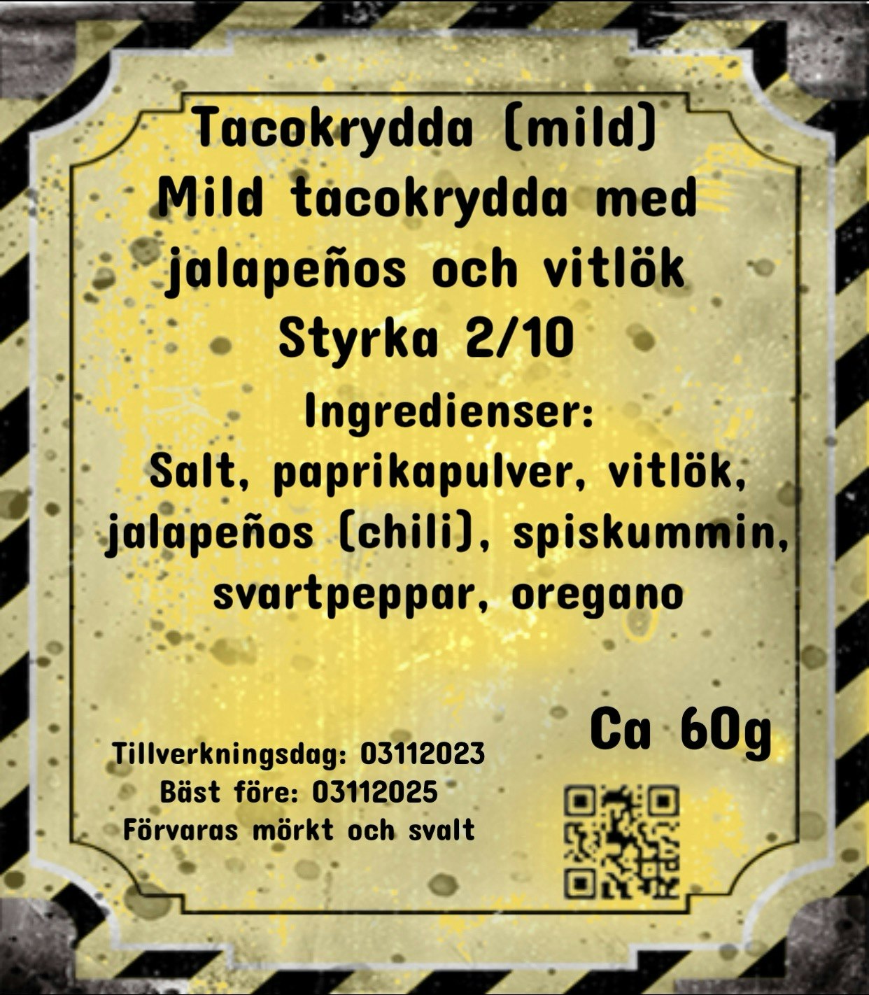 Tacokrydda (mild)