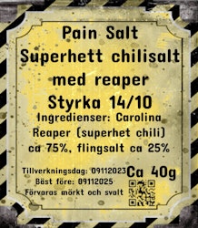 Pain salt (ännu hetare)