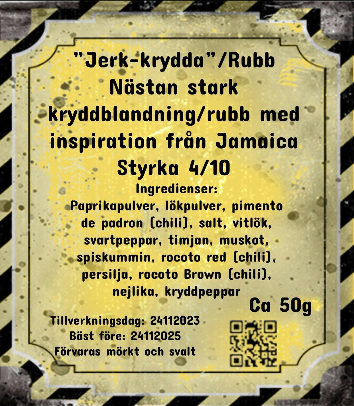 ”Jerk-krydda”/Rubb