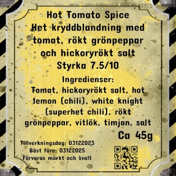 Hot tomato spice