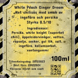 White Peach Ginger Dream