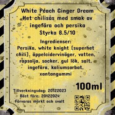 White Peach Ginger Dream
