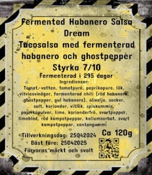 Fermented Habanero Salsa Dream