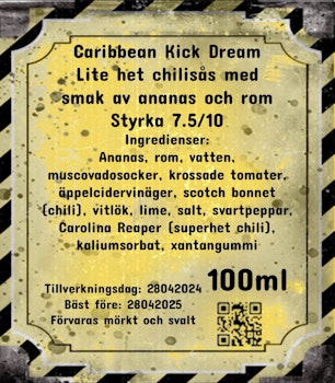 Caribbean Kick Dream (nytt recept)