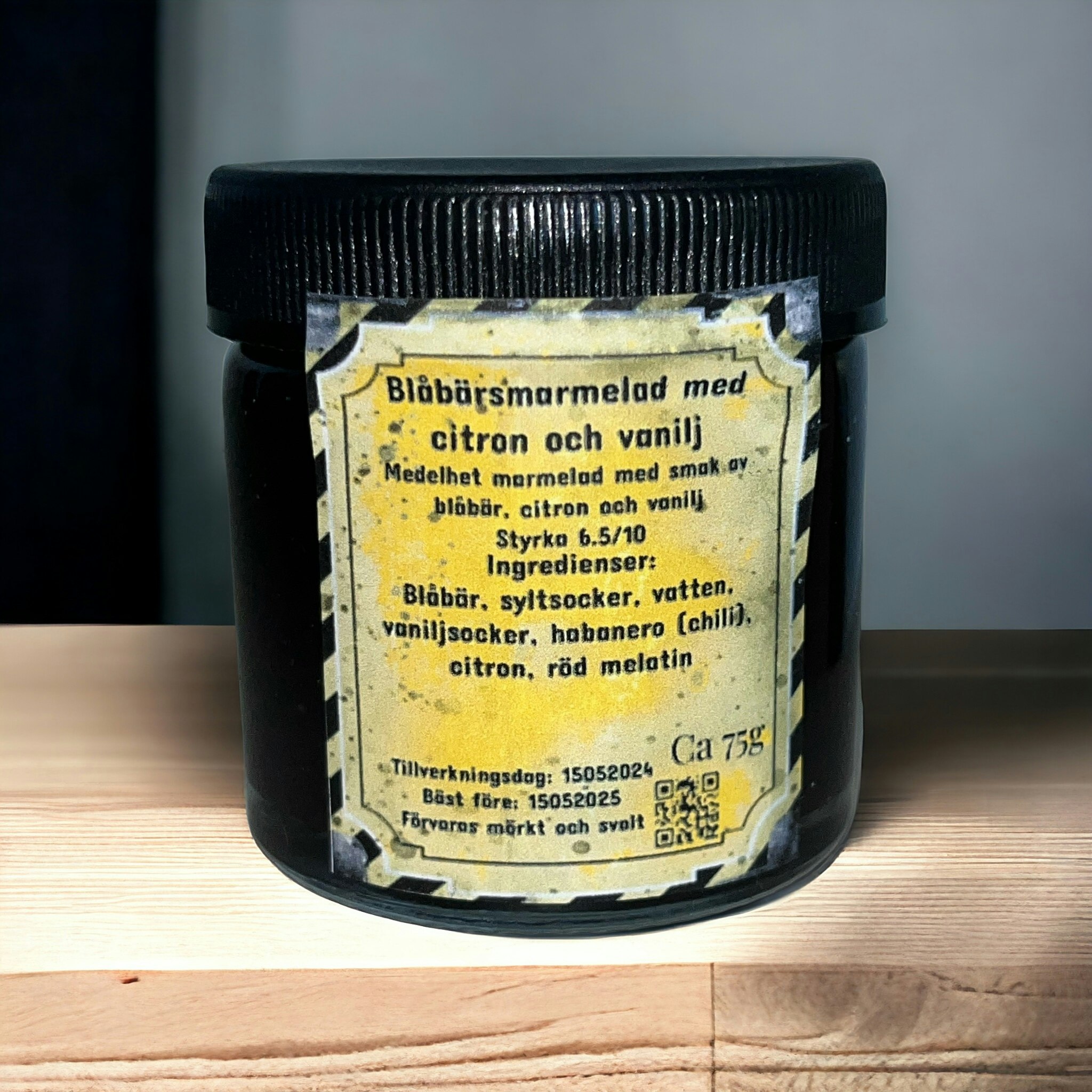 Blåbärsmarmelad med citron (nytt recept)