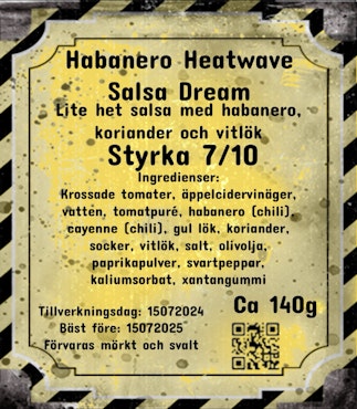 Habanero Heatwave Salsa Dream