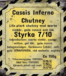 Cassis Inferno Chutney