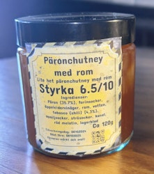 Päronchutney med rom