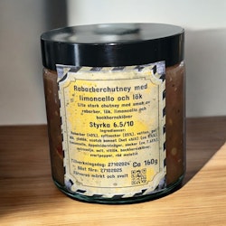 Rabarberchutney med lök och limoncello