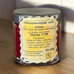 Hallonmarmelad med citron