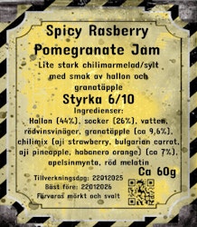 Spicy Rasberry Pomegrenate Dream
