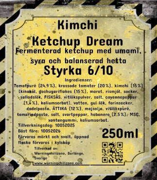 Kimchi ketchup dream