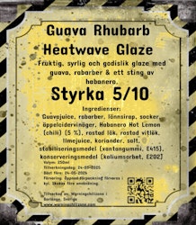 Guava Rhubarb Heatvawe Glaze